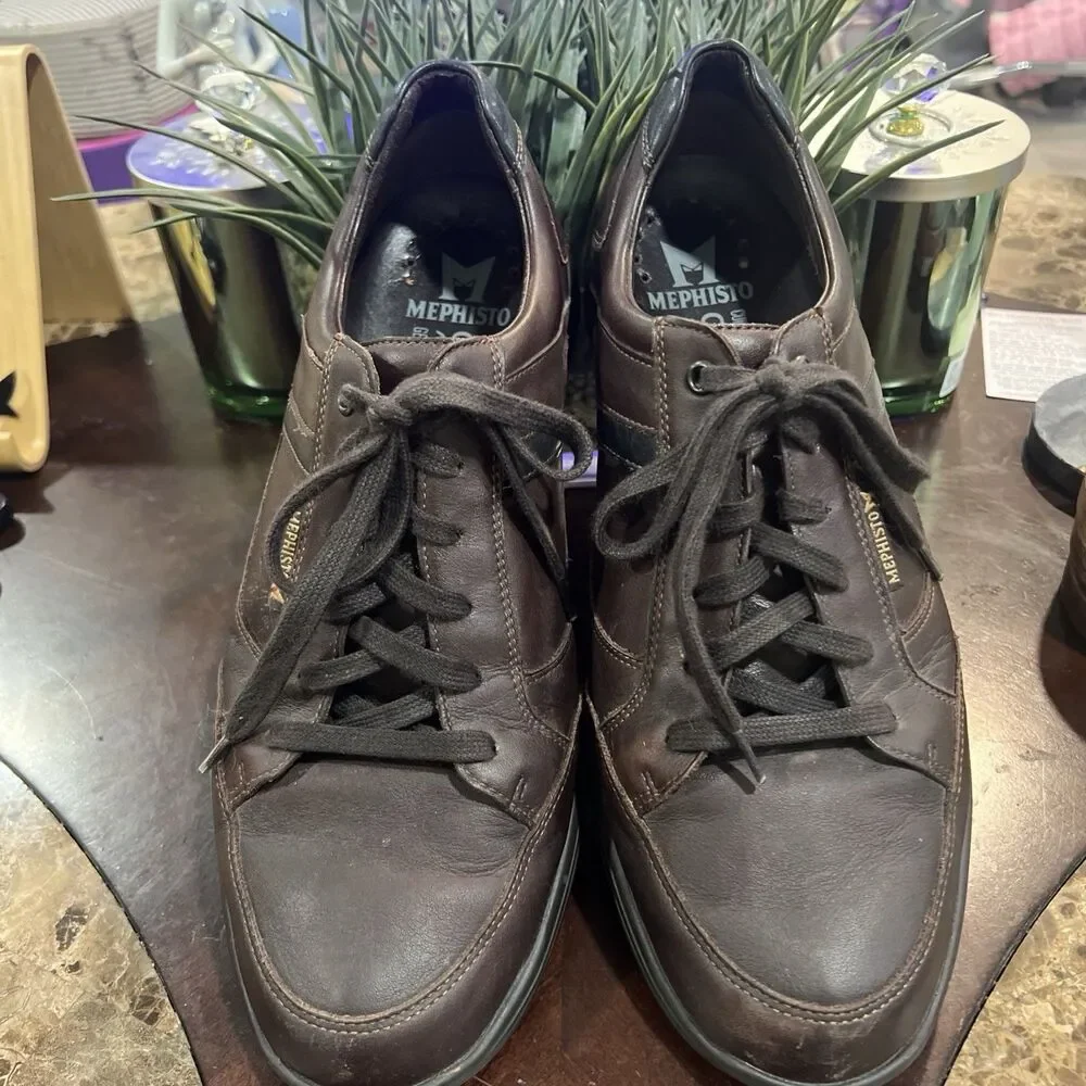 Mephisto Men's Casual Shoes Brown Size US 12